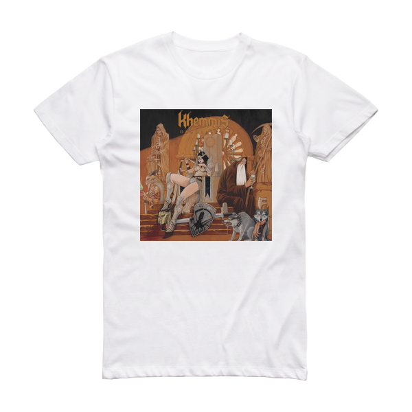 Khemmis Desolation Album Cover T-Shirt White – ALBUM COVER T-SHIRTS