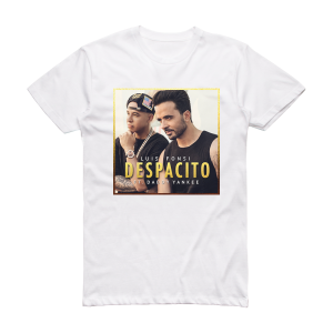 Luis Fonsi Despacito Album Cover T-Shirt White