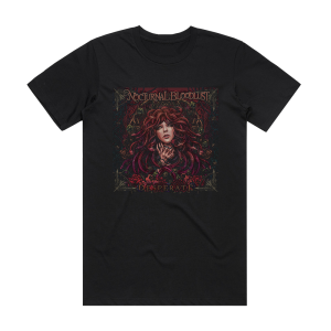 NOCTURNAL BLOODLUST Desperate Album Cover T-Shirt Black