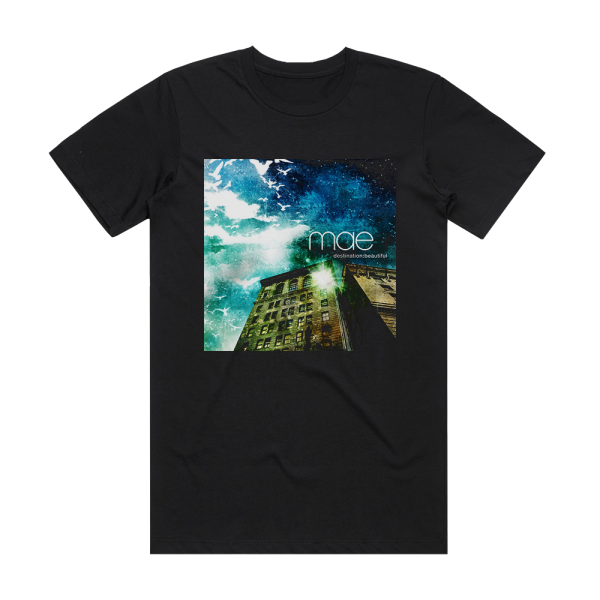 Mae Destination Beautiful Album Cover T-Shirt Black