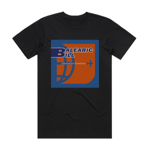 Balearic Bill Destination Sunshine 1 Album Cover T-Shirt Black