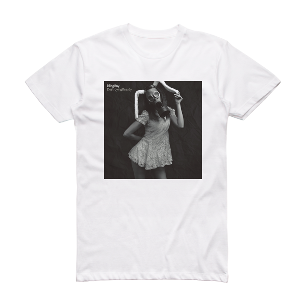 killing Boy Destroying Beauty Album Cover T-Shirt White