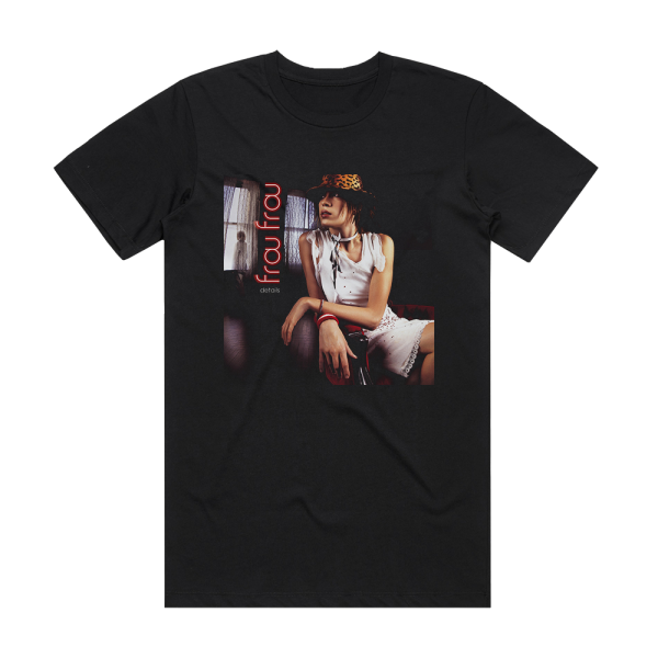 Frou Frou Details Album Cover T-Shirt Black
