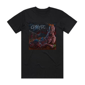 Grime Deteriorate Album Cover T-Shirt Black