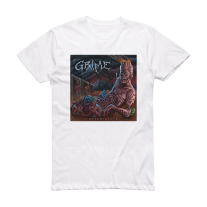 Grime Deteriorate Album Cover T-Shirt White