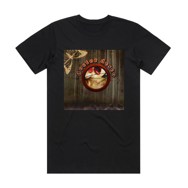 Doctor Deseo Detrs De Los Espejos Rotos Album Cover T-Shirt Black