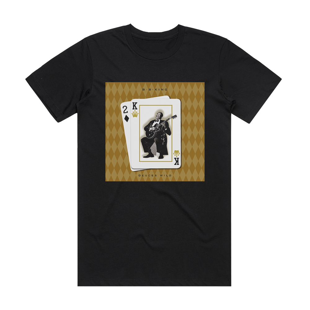 BB King Deuces Wild Album Cover T-Shirt Black – ALBUM COVER T-SHIRTS
