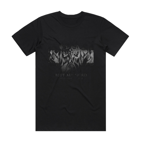 Blut aus Nord Deus Salutis Me Album Cover T-Shirt Black