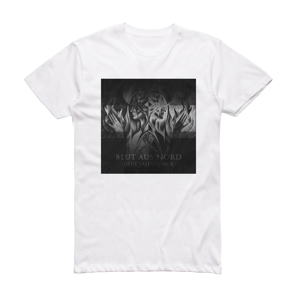 Blut aus Nord Deus Salutis Me Album Cover T-Shirt White