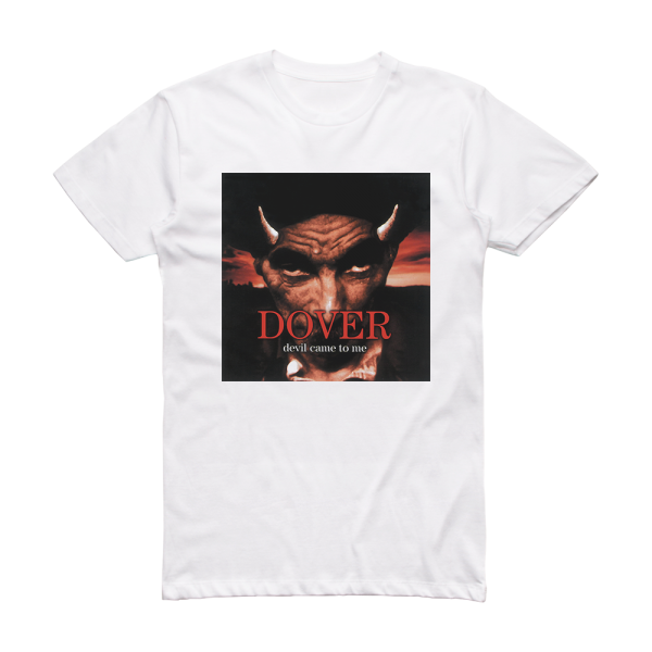 Dover Devil Came To Me Album Cover T-Shirt White