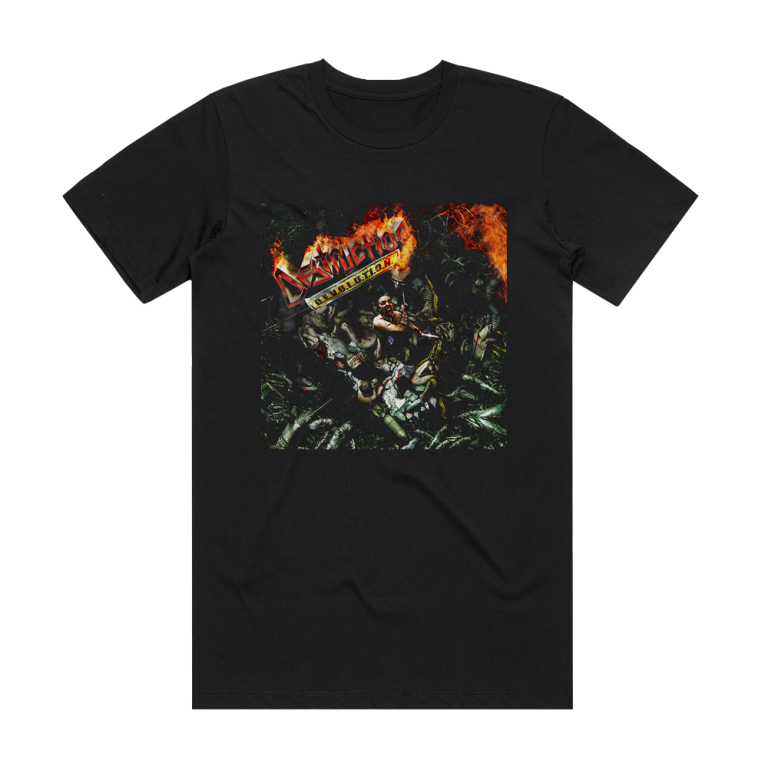 Destruction Devolution Album Cover T-Shirt Black – ALBUM COVER T-SHIRTS