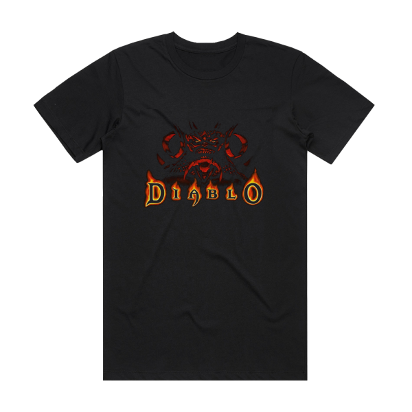 Matt Uelmen Diablo Album Cover T-Shirt Black