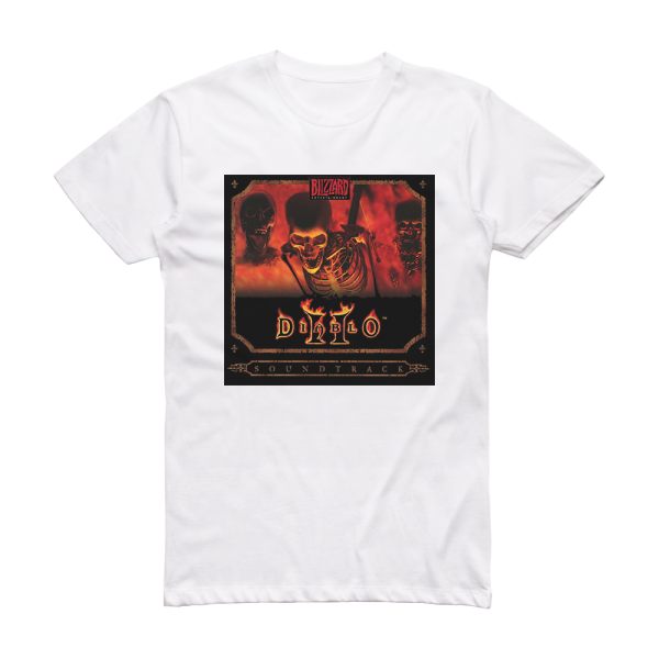 Matt Uelmen Diablo Ii Album Cover T-Shirt White