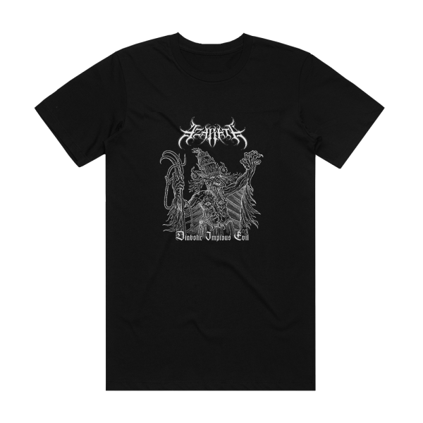 Azarath Diabolic Impious Evil Album Cover T-Shirt Black