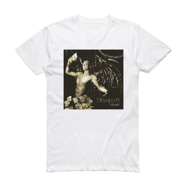 GACKT Diabolos Album Cover T-Shirt White