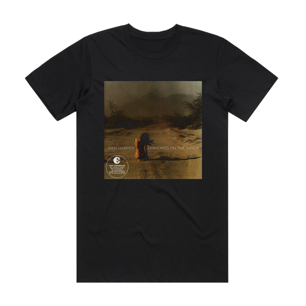 Ben Harper Diamonds On The Inside Album Cover T-Shirt Black