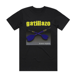 Gatillazo Dianas Legales Album Cover T-Shirt Black