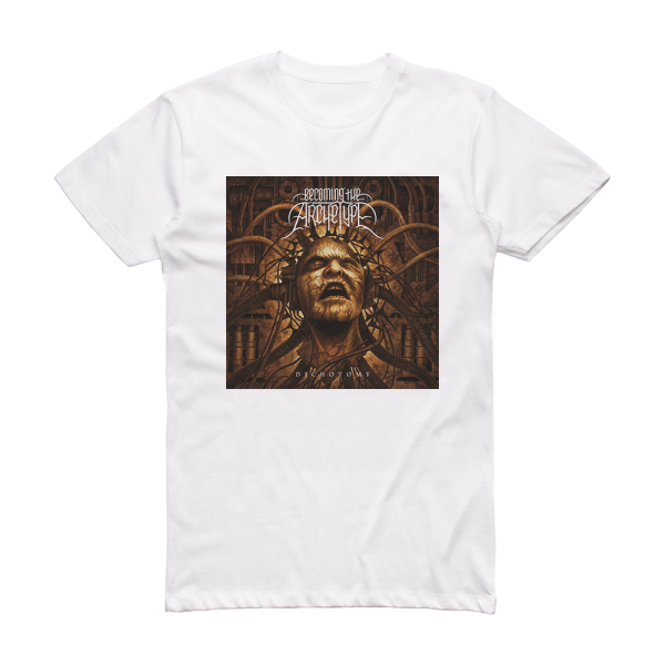 Becoming the Archetype Dichotomy Album Cover T-Shirt White