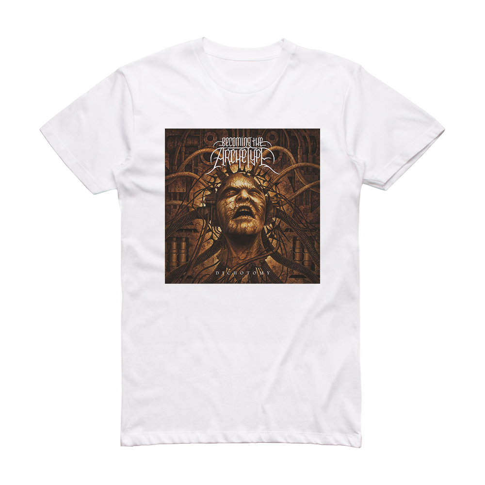 Becoming the Archetype Dichotomy Album Cover T-Shirt White – ALBUM ...