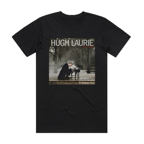 Hugh Laurie Didnt It Rain Album Cover T-Shirt Black