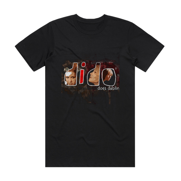 Dido Dido Does Dublin Album Cover T-Shirt Black