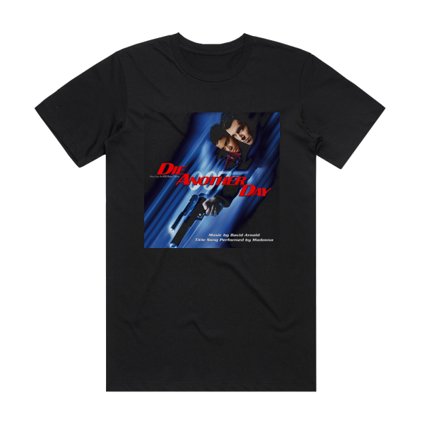 David Arnold Die Another Day Album Cover T-Shirt Black