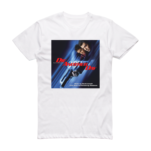 David Arnold Die Another Day Album Cover T-Shirt White