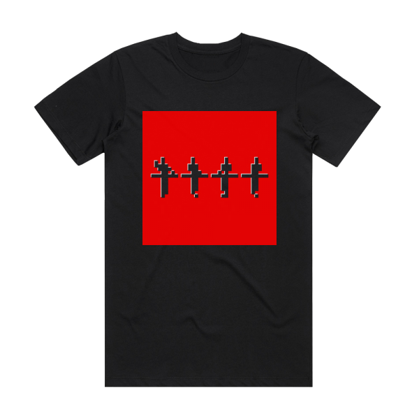 Kraftwerk Die Mensch Maschine 5 Album Cover T-Shirt Black