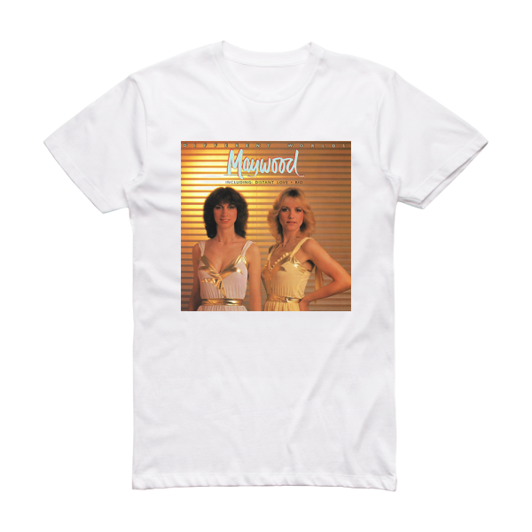 Maywood Different Worlds 1 Album Cover T-Shirt White