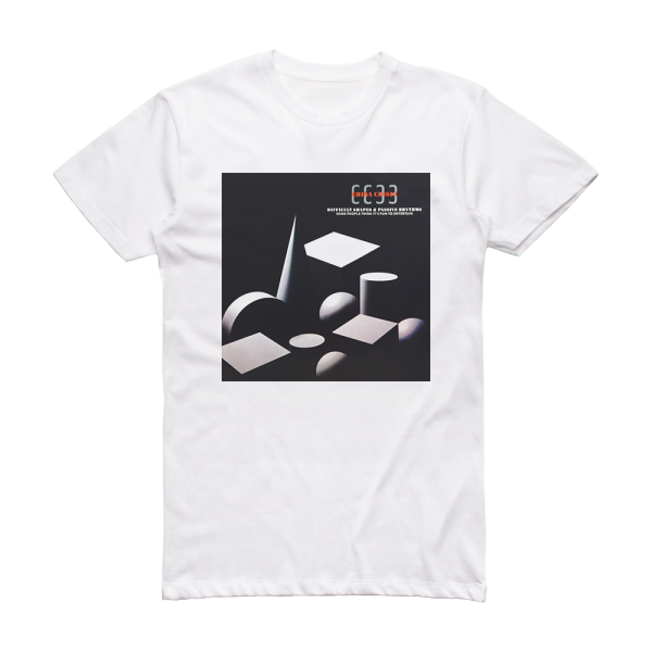 China Crisis Difficult Shapes Passive Rhythms Some People Think Its Fun  Album Cover T-Shirt White