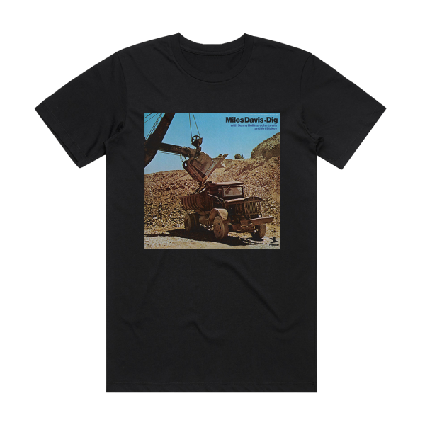 Miles Davis Dig Album Cover T-Shirt Black