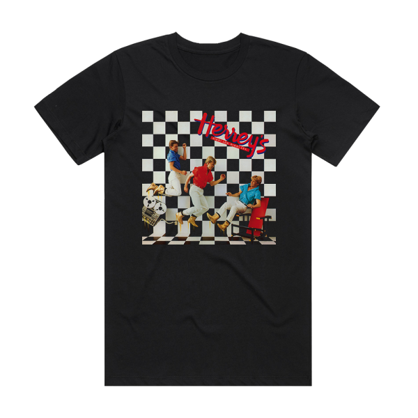 Herreys Diggi Loo Diggi Ley Album Cover T-Shirt Black