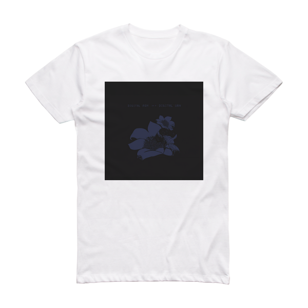 Bright Eyes Digital Ash In A Digital Urn Album Cover T-Shirt White