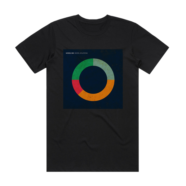 Model 500 Digital Solutions Album Cover T-Shirt Black