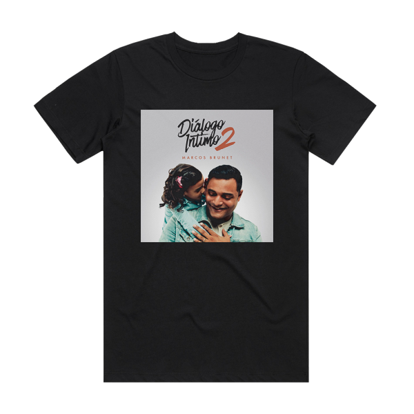 Marcos Brunet Dilogo Ntimo 2 Album Cover T-Shirt Black