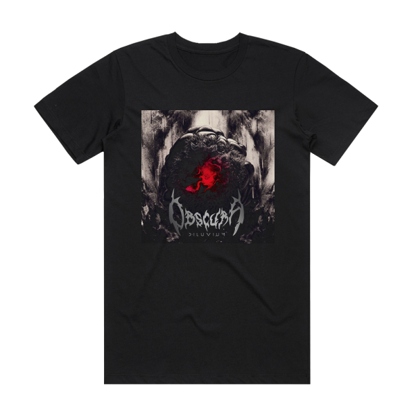 Obscura Diluvium Album Cover T-Shirt Black