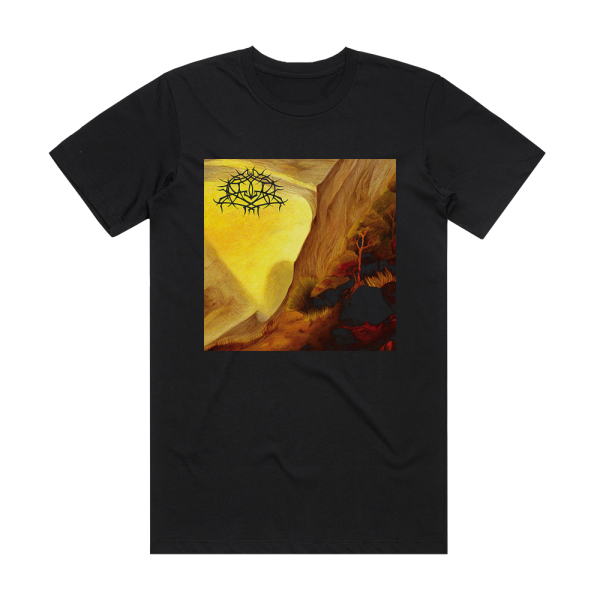 Krallice Dimensional Bleedthrough 2 Album Cover T-Shirt Black