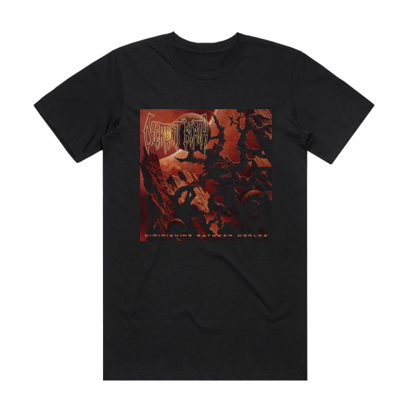 Decrepit Birth Diminishing Between Worlds 2 Album Cover T-Shirt Black