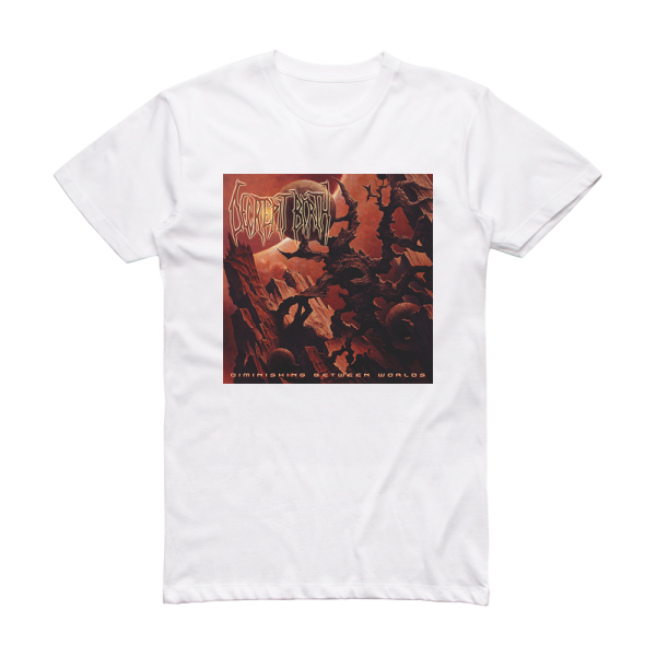 Decrepit Birth Diminishing Between Worlds 2 Album Cover T-Shirt White