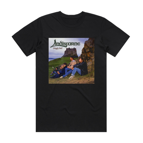 Lindisfarne Dingly Dell Album Cover T-Shirt Black