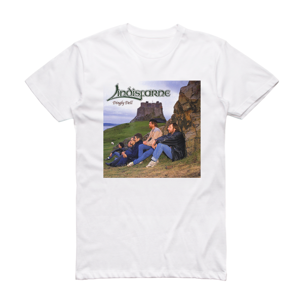 Lindisfarne Dingly Dell Album Cover T-Shirt White