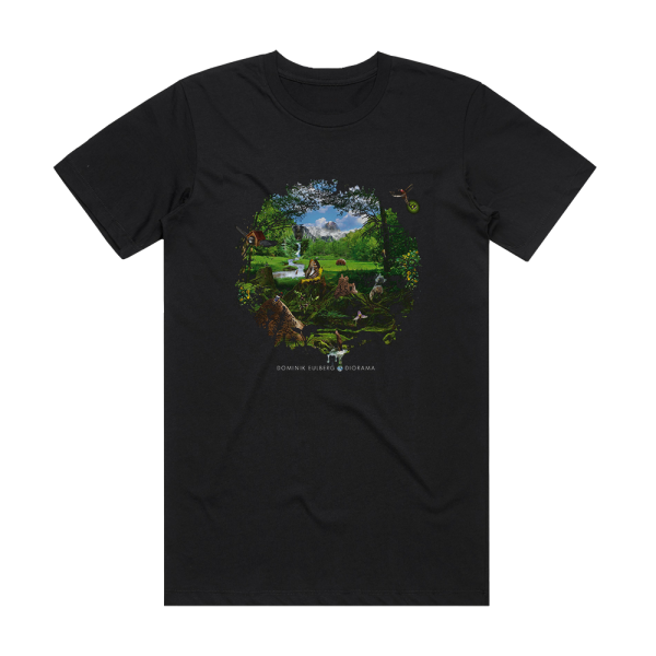 Dominik Eulberg Diorama Album Cover T-Shirt Black