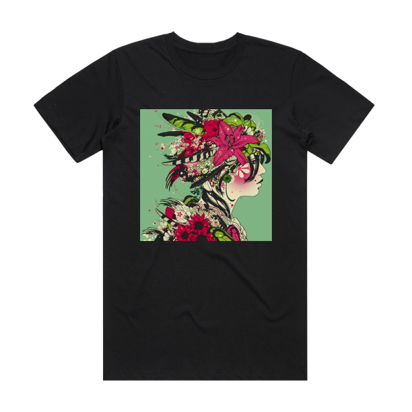 DJ Okawari Diorama Album Cover T-Shirt Black