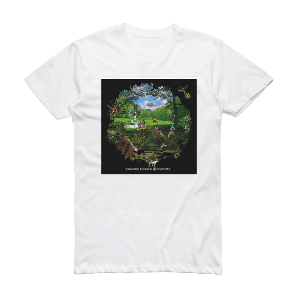 Dominik Eulberg Diorama Album Cover T-Shirt White
