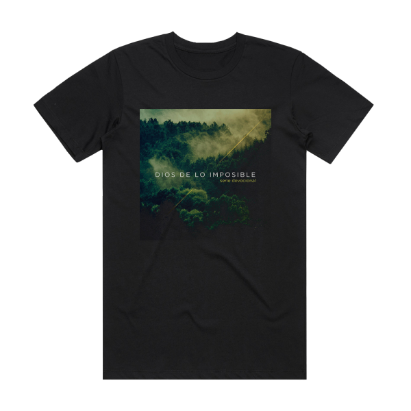 Aliento Dios De Lo Imposible Album Cover T-Shirt Black