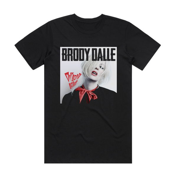 Brody Dalle Diploid Love Album Cover T-Shirt Black