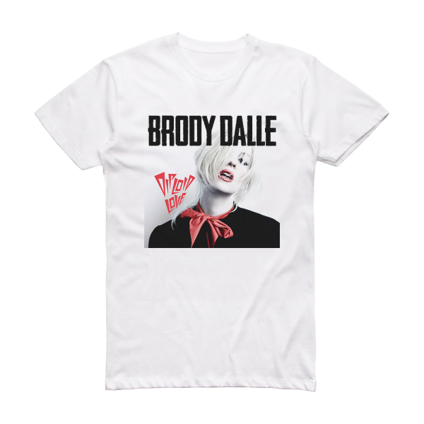 Brody Dalle Diploid Love Album Cover T-Shirt White