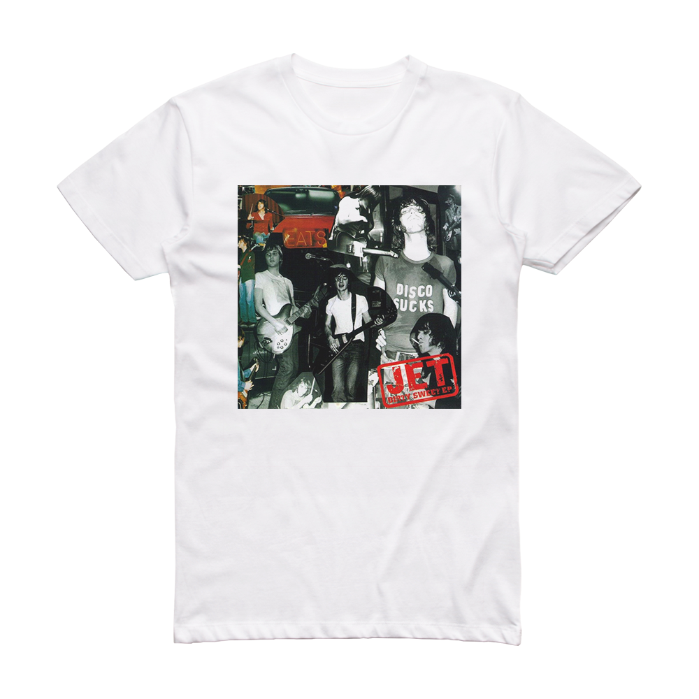 Jet Dirty Sweet Ep Album Cover T-Shirt White – ALBUM COVER T-SHIRTS