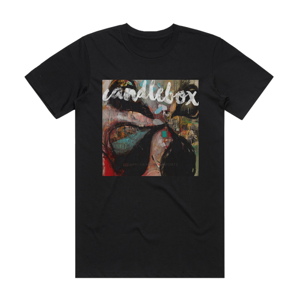 Candlebox Disappearing In Airports Album Cover T-Shirt Black