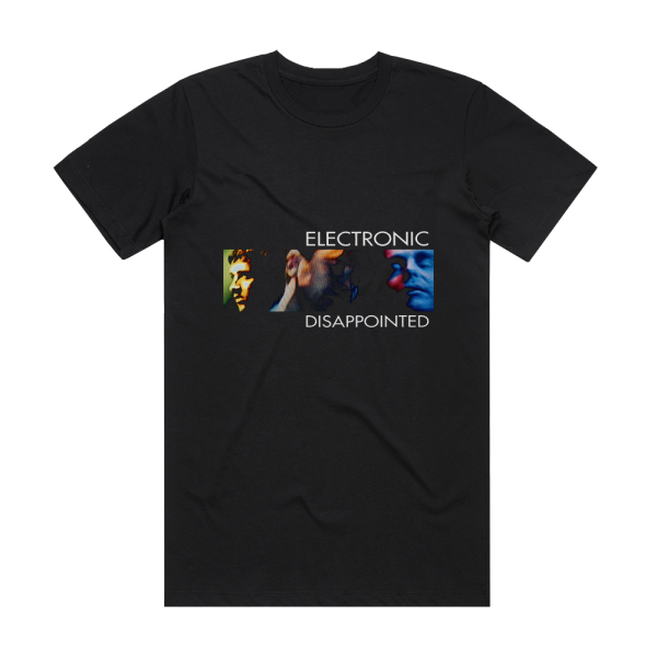 Electronic Disappointed Album Cover T-Shirt Black